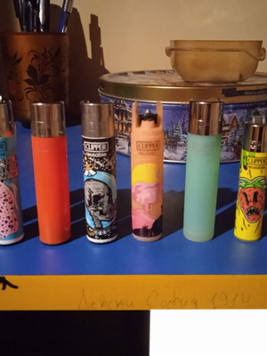 Clipper lighters collection like new, 72 pieces with rare models