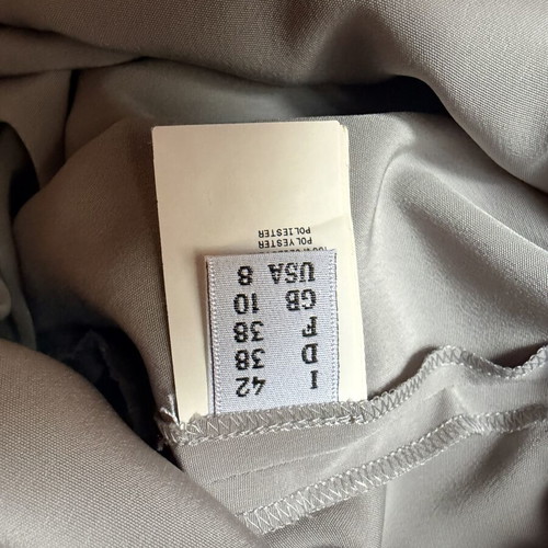 Cacharel gray dress like new, size M 38 10