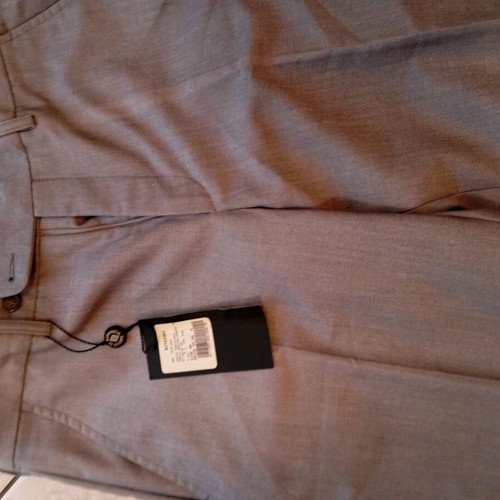 Men's pants new, gray, waist 40