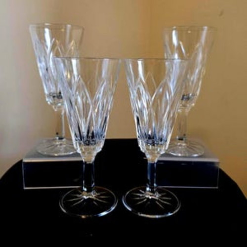VMC Reims French vintage champagne glasses set of 6