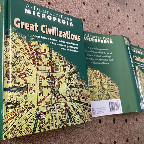 A Dempsey Parr Micropedia Great Civilizations hardcover new, English