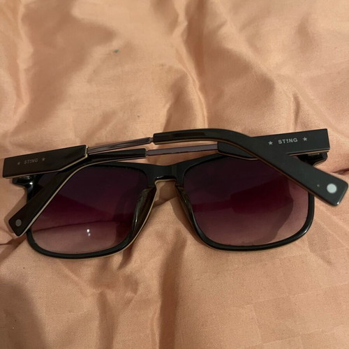 Sting sunglasses like new, black and yellow