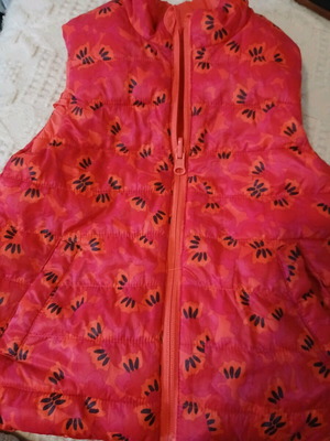 Du pareil colorful girls' vest size 116 cm like new, age 6