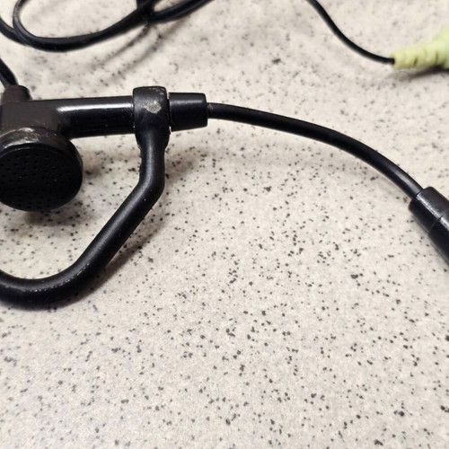 Wired headset with boom microphone 3.5mm jack