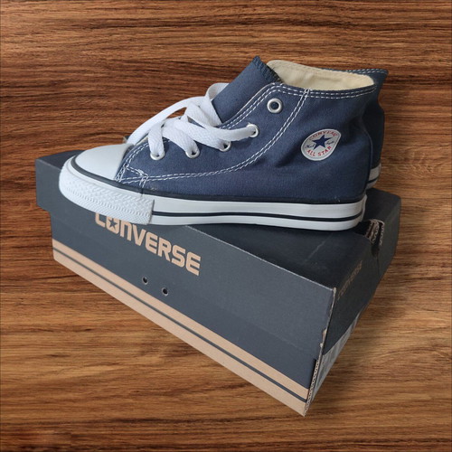 Converse authentic kids shoes size 26 navy blue new