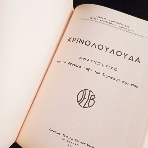 Krinoloulouda Grade 2 Reading Book like new