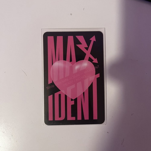 Stray Kids Felix Maxident photocard HEART Ver.