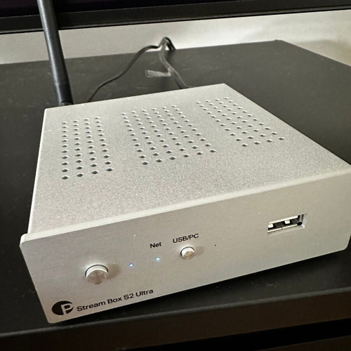 Pro-Ject Stream Box S2 Ultra music streamer like new, silver