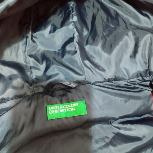 Benetton vest jacket like new, blue, for boys 6-7 years