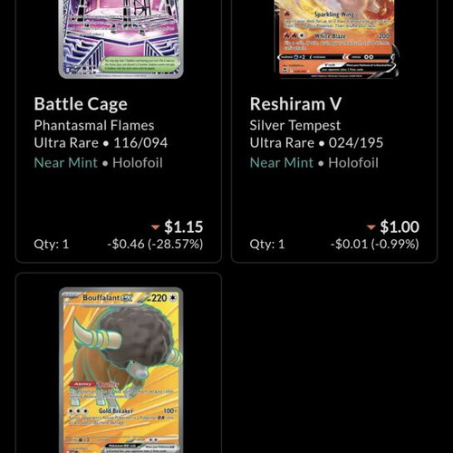 Pokemon card collection new