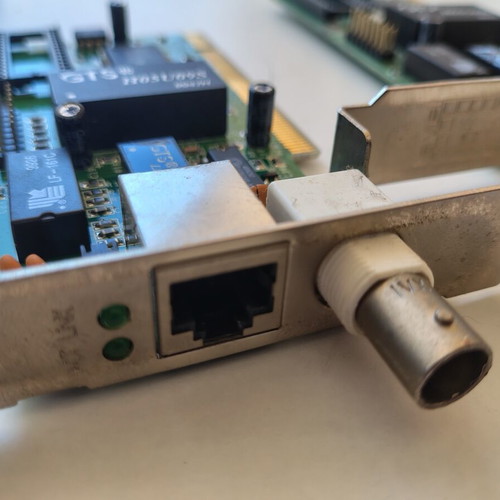 Retro PCI Network Cards Set 3x 10Mbps used, Realtek RTL8029AS & Planet