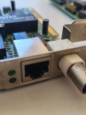 Retro PCI Network Cards Set 3x 10Mbps used, Realtek RTL8029AS & Planet