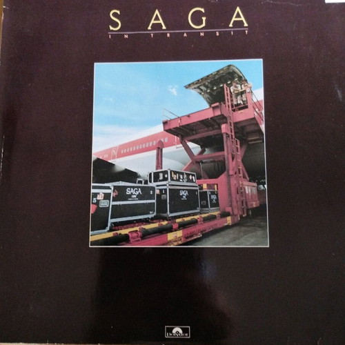 Saga In Transit LP used, rock