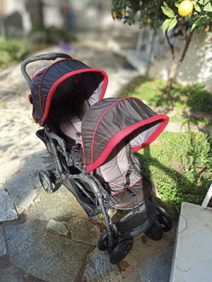 Mother Care Twin Stroller like new, 2-seater
