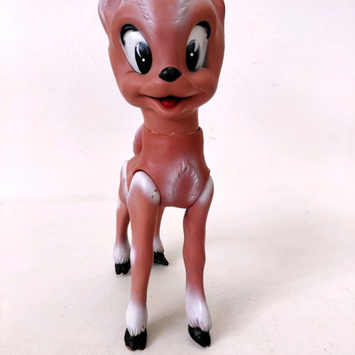 Rudolph the Deer Lyra new, 1970s vintage