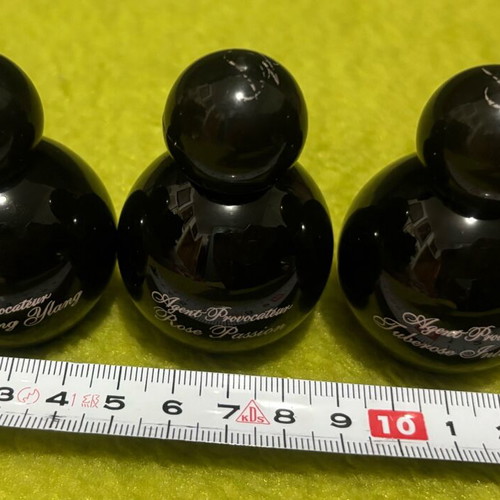Agent Provocateur empty bottles used, all together