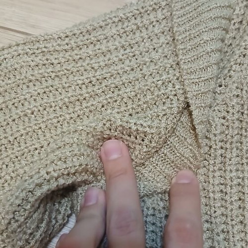 Tiffosi women's knitted sweater beige like new, size S