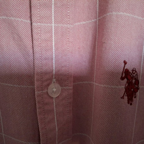 U.S. Polo Assn. Men's Pink Shirt Like New Size M
