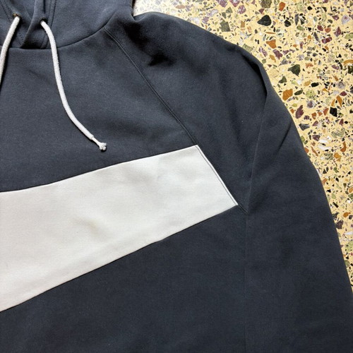 Nike Big Swoosh hoodie Large black and white like new