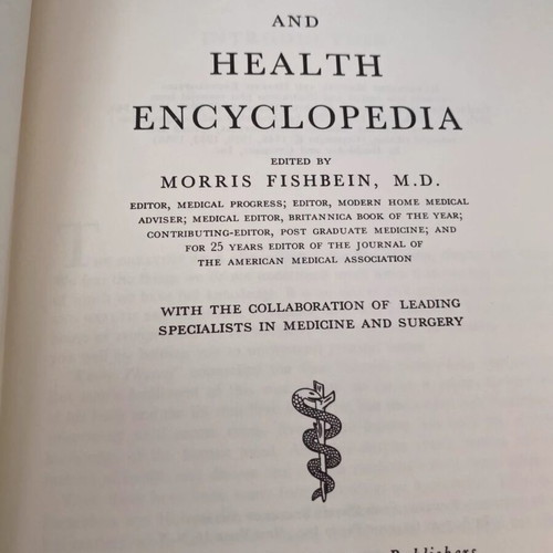 Illustrated Medical and Health Encyclopedia set of 4 books used