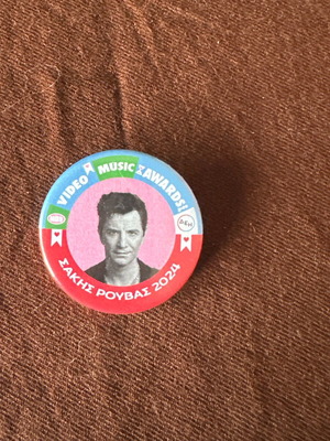 Sakis Rouvas Collectible Badge new from Mad Awards