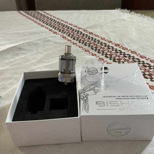 Bishop MTL RTA rebuildable vape atomizer