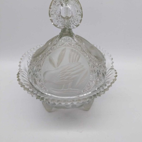 Hofbauer The Byrdes Crystal Candy Box like new