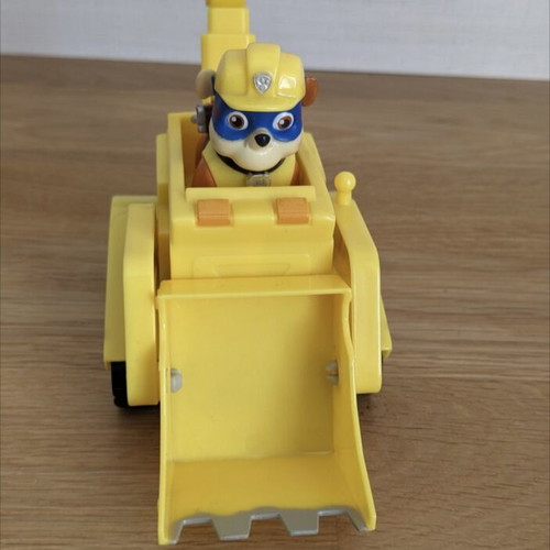 Paw Patrol Rubble with vehicle used