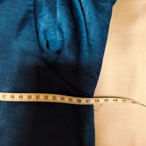 Oversized tunic shirt dress used, dark blue, one size