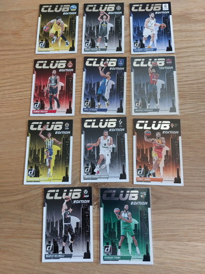 Panini Donruss Euroleague 2023-2024 Club Edition collectible cards like new