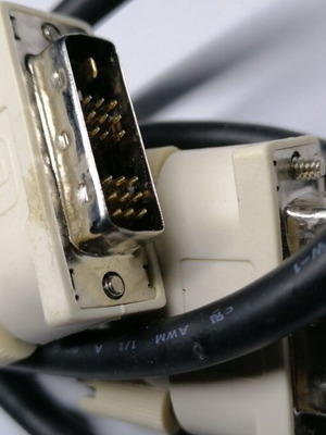 DVI - D Male/Male Cable 180cm used