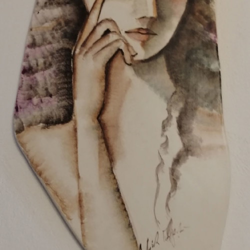 Painting frame. Katerina Georganta.