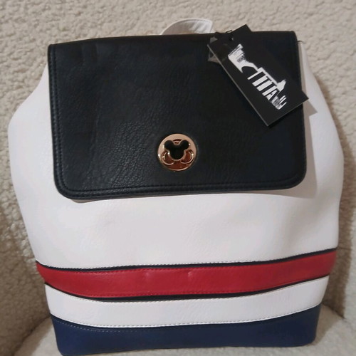 Women's backpack and handbag new, with zipper and Mickey closure