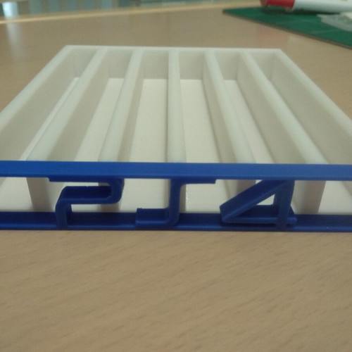 Minimalist PS4 game stand made to order for 6 games
