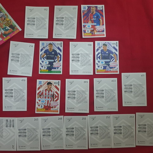 Super League Panini stickers new 19 pieces 2025-2026
