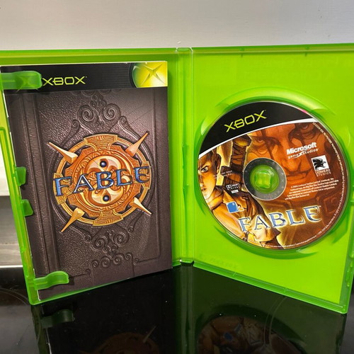 Fable Xbox Original game used with disc scratches