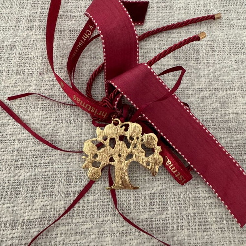 Zerteo Gold-Plated Tree of Life Charm 5x6 cm New