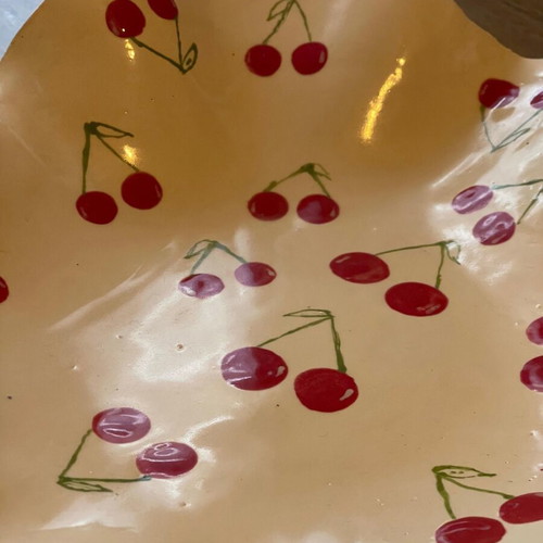 Ceramic handmade big plates new