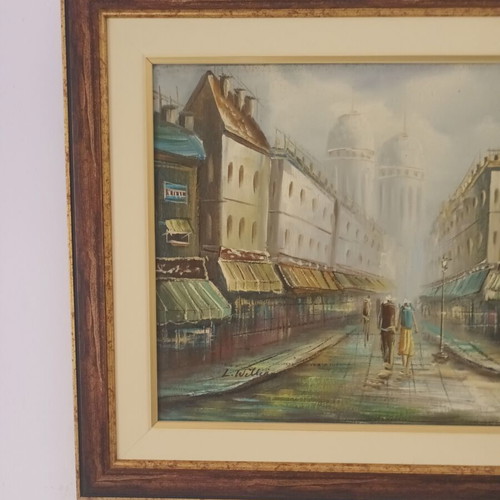 Painting L.Williams used, 54x45 cm with frame