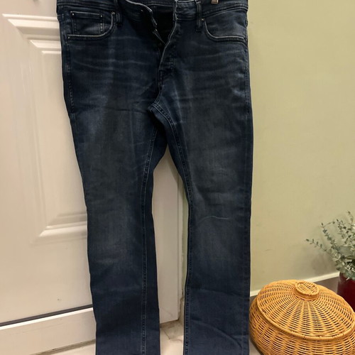 Jack & Jones Glenn Slim Fit Jeans W34/L34 like new, dark blue