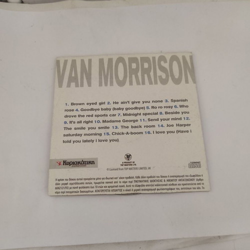 Van Morrison Rock Collection CD like new