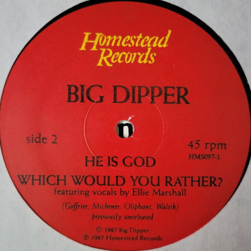 Big Dipper All Going Out Together CD used, rock