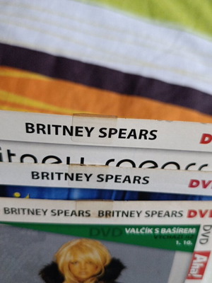 Britney Spears 3 DVD Hungary Edition new, Slim/card folder
