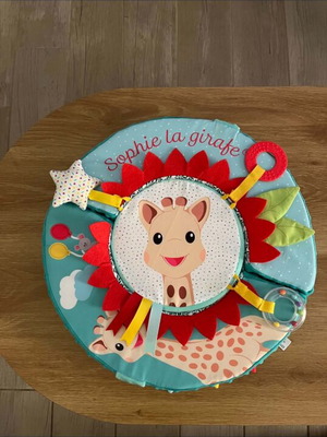 Sophie La Girafe σπονδυλωτός τροχός κινητικών δεξιοτήτων, διάμετρος 40 εκ.
