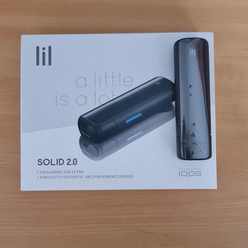 Iqos Solid 2.0 like new with replaceable scratched outer caps