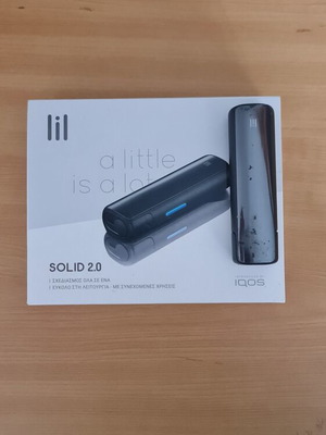 Iqos Solid 2.0 like new with replaceable scratched outer caps