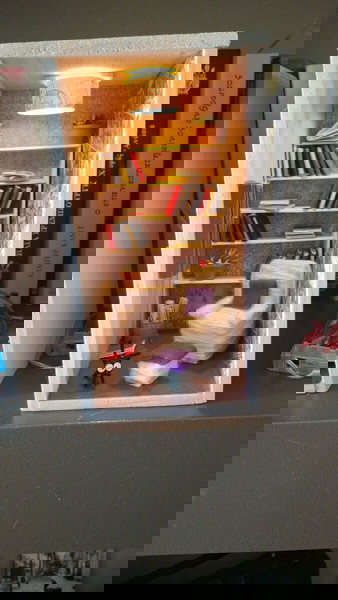 Χειροποίητο book nook