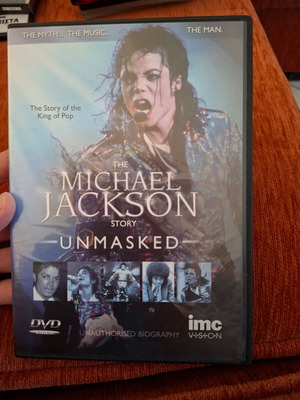 DVD Michael Jackson σαν καινούργιο, βιογραφία με σπάνιες σκηνές