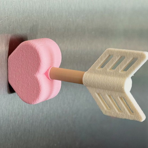 Cupid's Arrow Refrigerator Magnet new for Valentine's Day