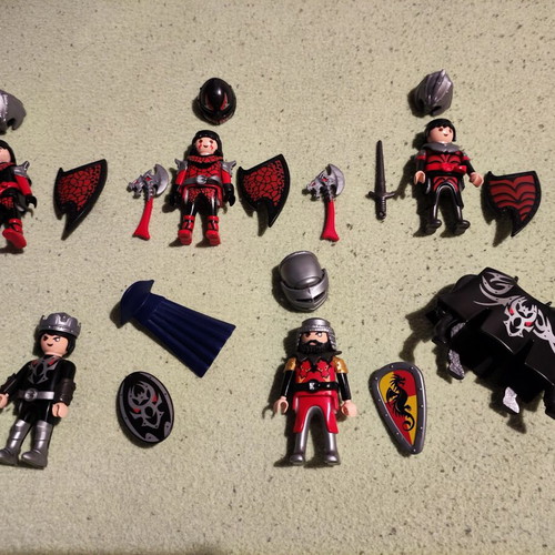 Playmobil Dragon Warriors and Dragons collection like new